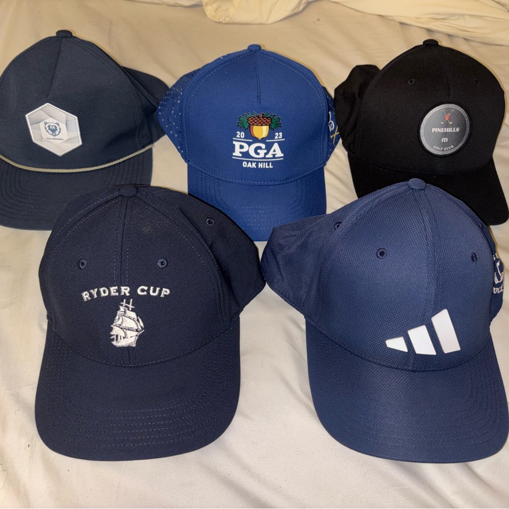 Lot Of Golf Hats: Travis Matthew, Barstool, Adidas And More
